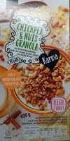 Mängden socker i Chickpea and nuts granola