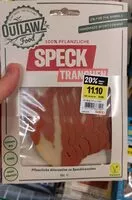 Mängden socker i Speck Tranchen