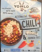 Mängden socker i Chili con quinoa-rice