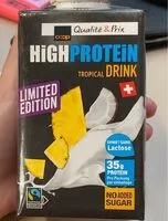 Mängden socker i High protein tropical drink