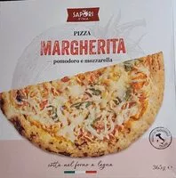Mängden socker i Pizza margarita