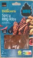 Mängden socker i Spicy BBQ Ribs