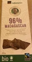Mängden socker i 96% madagascar
