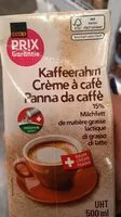 Mängden socker i Kaffeerahm
