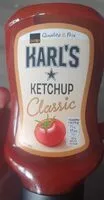 Mängden socker i KARL'S ketchup