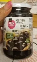 Mängden socker i Olives noires