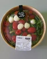 Mängden socker i Salade tomate-mozzarelle