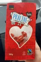 Mängden socker i Praliné Christmas choco balls vegan