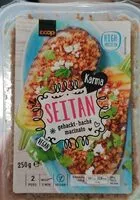 Mängden socker i Seitan gehackt