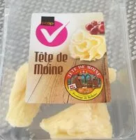 Mängden socker i Tete de moine