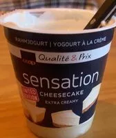 Mängden socker i Sensation Cheesecake