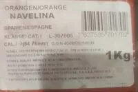 Mängden socker i Orange navelina