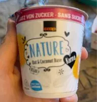 Mängden socker i Nature oat & coconut base