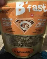 Mängden socker i B'fast