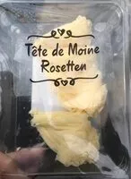 Mängden socker i Rosettes de tête de moine Fromage à pâte mi-dure