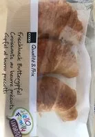 Mängden socker i Croissants au beurre precuits