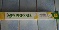 Mängden socker i Nespresso CAFEZINHO DO BRASIL