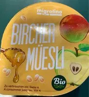 Mängden socker i Bircher Müesli
