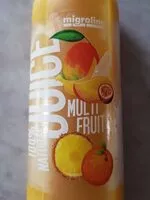 Mängden socker i Juice multi fruit