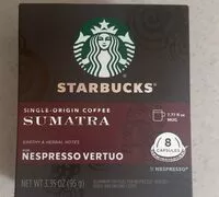 Mängden socker i Starbucks Nespresso
