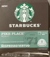 Mängden socker i pike place nespresso vertuo