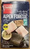 Mängden socker i Truite alpine avec peau