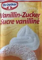 Mängden socker i Sucre vanillié