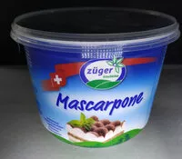 Mängden socker i Mascarpone