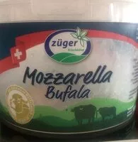 Mängden socker i Mozzarella Bufala