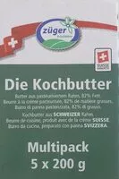 Mängden socker i Beurre cuisine