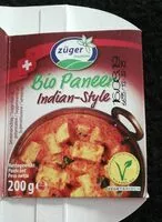 Mängden socker i Bio Paneer Indian Style