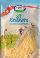 Mängden socker i Bio-Reibkäse