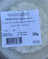 Mängden socker i Ricotta fraiche