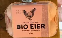 Mängden socker i Oeufs frais bio