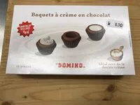 Mängden socker i Barquette a crème en chocolat