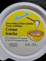 Mängden socker i crème fraîche