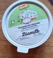 Mängden socker i Frischkäse mit kräutern