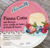 Mängden socker i Panna cotta