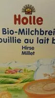 Mängden socker i Milchbrei Hirse