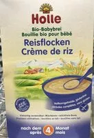 Mängden socker i Crème de riz