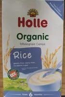 Mängden socker i Wholegrain rice cereal