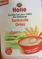 Mängden socker i BOUILLIE POUR BEBE SEMOULE APRES 4 MOIS