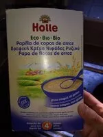 Mängden socker i Papilla de copos de arroz