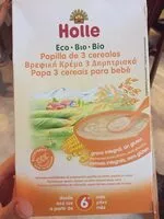 Mängden socker i Papilla de 3 cereales