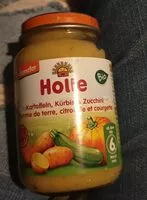 Mängden socker i Pomme de terre, citrouille et courgette