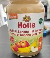 Mängden socker i Pomme banane avec abricot