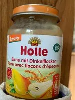 Mängden socker i Birne mit Dinkelflocken