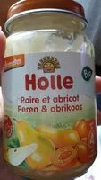 Mängden socker i Poire et abricot