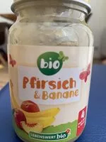 Mängden socker i Bio Pfirsisch & Banane