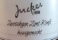 Mängden socker i Zwetschgen Zimt Konfi hausgemacht